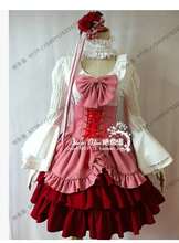 Anime Umineko no Naku Koro ni cosplay Umineko Furudo Erika cosplay costume party punk lolita dress customized 2024 - buy cheap