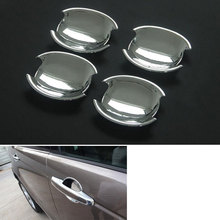 4pcs Gloss Door Handle Bowl Cover Trim Shiny Bezel Garnish Sequined Decoration For Discovery Sport 2015 2016 Car Styling 2024 - buy cheap