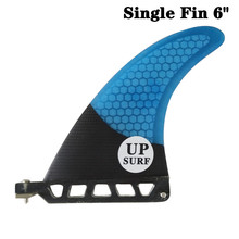 Longboard Fin 6 inch Fin Fibreglass Surfboard 6 length Green/Red/White/Blue color Fin in Surfing 2024 - compre barato