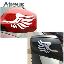 Auto Rearview mirror decorative wings sticker decal for Ford Focus MK2 3 Fiesta Mondeo MK4 Ranger Toyota Corolla chr RAV4 yaris 2024 - buy cheap