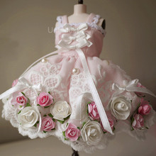 Vestido Floral Rosa hecho a mano para Blyth, Licca, Azone, Pullip, ropa para vestir muñecas, accesorios, 1 Uds. 2024 - compra barato