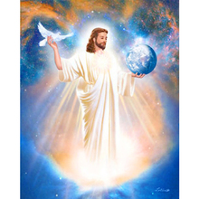 New 5d Rhinestones Diy Full Drill Mosaic Diamond Painting Cross Kits Stitch Square Resin Diamond Embroidery Jesus Figure 2024 - buy cheap