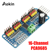 16 Channel 12-bit PWM/Servo Driver-I2C interface PCA9685 module for arduino Robot Raspberry pi shield module servo shield 2024 - buy cheap