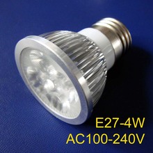 High quality E27 led 4w LED spotlight, high power led E27 4w spotlights,E27 led lamp 4w (free shipping 5pcs/lot) 2024 - buy cheap