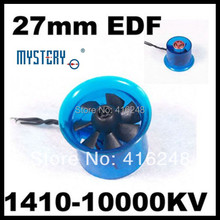 5PCS MYSTERY EDF 27mm EDF Motor HL2708 1410-10000KV 27mm EDF Ducted Fan Power System Brushless Motor 2024 - купить недорого