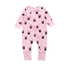 Kids Tales Infant newborn baby clothes cotton Toddler baby boy girl long sleeve Rompers autumn home wear Pajama for 0-24M baby 2024 - buy cheap