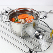 Double bottom stainless steel soup pot thickened small milk porridge non-stick cooking sauce pot gas induction cooker stew pan 2024 - buy cheap