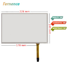 Skylarpu 10.1 inch 4 wire 228mm*149 mm Resistive Touch Screen Digitizer touch panel glass Free shipping 2024 - buy cheap