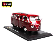 Collectible morre elenco 1:32 modelos de carros esportivos coche liga estática veículo luxo brinquedos para crianças mkd3 van samba ônibus 2024 - compre barato