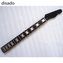 Disado 22 trastes cor preta guitarra elétrica de bordo pescoço jacarandá dedo atacado acessórios peças 2024 - compre barato