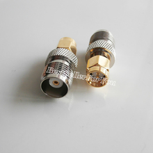1Pc SMA male to TNC Female Jack straight 50ohm RF adapter Connector SMA-TNC  M/F Adapter 2024 - buy cheap