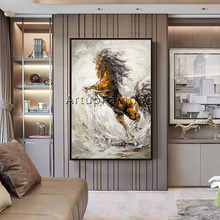 Canvas painting Acrylic Animal painting caudros decroracion abstract horse Wall Art Pictures for living room home decor quadros8 2024 - buy cheap