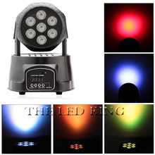 4x wash moving head 7x12W RGBW 4in1 LED moving head Mini DJ dmx stage light 2024 - buy cheap