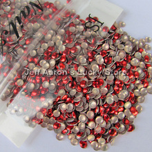 3MM Round diy acrylic 3d metal nail art rhinestonedecorations Metallic Nail Studs RED 2024 - buy cheap