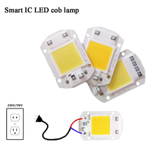 LED COB Lamp Chip 5W 20W 30W 50W 220V  Input Smart IC Driver Fit For DIY LED Floodlight Spotlight Cold/Warm White 2024 - buy cheap