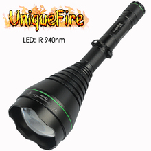 UniqueFire Hunting Flashlight 1508 T75 940NM IR 75mm Lens LED  Infrared Night Vision 3 Modes Torch For Outdoor 2024 - buy cheap