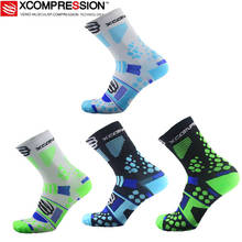 MEN High quality Professional brand sport socks Breathable Road Bicycle Socks Outdoor Sports Racing Cycling Socks 2024 - buy cheap