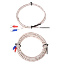 Thermocouple Temperature Controller Sensor 0-600C K Type Wire 1M 5M Probe 5x30mm 2024 - buy cheap