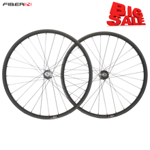 27.5er 35mm clincher tubeless wheelset only QR version,3K matte, sapim spokes, Bitex hub MTB AM enduro carbon wheels 2024 - buy cheap