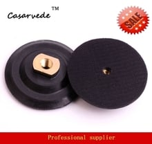 5 inch 125mm flexible Rubber backer pad for M14  connector for Angle grinder 2024 - buy cheap