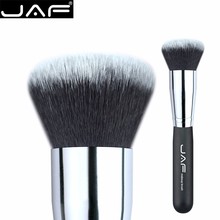 Retail JAF 18SSYM Mushroom Shape Kabuki Brush for Face Makeup Liquid Cream Foundation Make Up Brush Soft Synthetic Taklon Hair 2024 - buy cheap