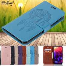 For Flip Case Huawei Honor View 20 Case Leather Wallet Case For Honor View 20 Owl Luxury Phone Bag For Huawei Honor V20 View 20 2024 - buy cheap