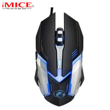 Professional USB Wired Gaming Mouse LED Optical Computer Mouse Mice 6 Buttons 3200DPI Mouse Gamer For LOL Dota 2 CSGO 2024 - buy cheap