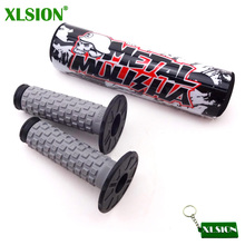 Xlsion-manopla para guidão de 7/8 '', barra cruzada + punho do travesseiro para modelos crf, klx, ttr, yzf, pit pro, pit, moto, mx, motocross 2024 - compre barato