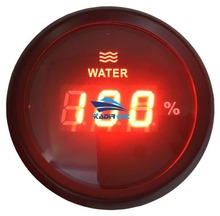 Pack of 1 Digital Lcd Water Level Gauges 52mm 0-100% Water Level Meters 0-190ohm or 240-33ohm Input Signal for Auto Motorcycle 2024 - buy cheap