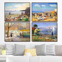 Home Decoration Art Wall Pictures Fro Living Room Poster Print Canvas Paintings American  william james glackens 2024 - buy cheap