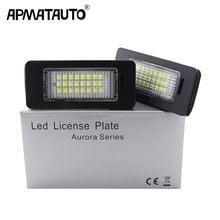 2pcs Car Led License Plate Led Light Lamp 12v White For BMW E39 E60 E82 E90 E92 E93 M3 E39 E60 E70 X5 E60 E61 M5 E88 325i 328i 2024 - buy cheap