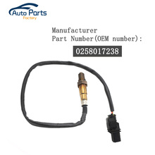 Sensor de oxigênio lambda o2 5 compatível com nissan 0258017238 0 258 017 238 2024 - compre barato