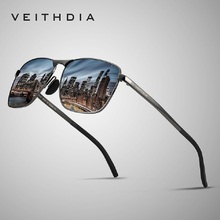 VEITHDIA-gafas de sol polarizadas para hombre y mujer, lentes Vintage con UV400, accesorios, VT2462 2024 - compra barato
