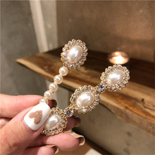 New Korea pearl hair pins Elegant hair barrette 2019 Fashion Geometric hair clip pin wedding hair jewelry accessories for women 2024 - buy cheap