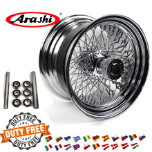 Arashi 18 "x 10,5" 80 спиц обод колеса задние обода для Harley Davidson Custom Chopper жесткий XL 1200 R SPORTSTER ROADSTAR XR 2024 - купить недорого