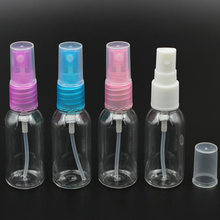 100pc/Lot Mini Plastic Transparent 30ml PET Bottle Liquid Pump Perfume Refillable Bottle Atomizer Spray Bottle PET Parfum Bottle 2024 - buy cheap