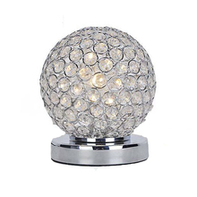 Simple modern decorative dimmable LED Crystal Table Lamps creative bedside lamp bedroom living room lamp 2024 - buy cheap