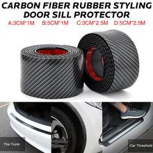 Car Stickers Carbon Fiber Rubber Styling Door Sill Protector Goods For BMW E30 E34 E36 E39 E46 E53 E70 E60 E87 E90 E91 E92 2024 - buy cheap