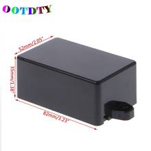 OOTDTY Waterproof Plastic Electronic Enclosure Project Box Black  Instrument Case Connector 2024 - buy cheap