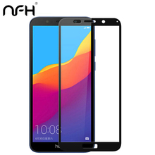 Nfh proteção de vidro para huawei honor 7a 5.45 "vidro 3d protetor de tela em huawei honor 7a 7 a DUA-L22 versão russa vidro 2024 - compre barato