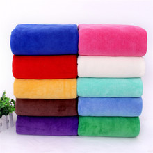 17 Colors Microfiber Fabric Bath Towel 140*70CM 310g Beach Towel Supersoft Plain Gym Fast Drying Cloth Towels Bathroom For Adult 2024 - buy cheap