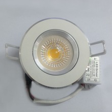 5w high Bright LED COB chip dimmable downlight Recessed LED Ceiling light Spot Light Lamp White/ warm white 2024 - buy cheap