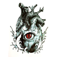 Водостойкая временная татуировка «глаза дьявола», 5 шт. 2024 - купить недорого