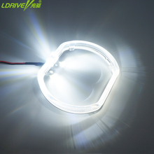 LDRIVE-Luz LED de 120MM para coche, luz Ultra brillante, Ojos de Ángel, anillo para BMW,Audi,Kia,Universal, 2 unidades por lote 2024 - compra barato
