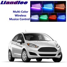 LiandLee-luz de neón ambiental para coche Ford Fiesta/ST, accesorio decorativo para Interior del suelo, asientos 2024 - compra barato