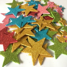 70 шт./лот 3D блестящие цветные маленькие звезды наклейки на стену для детей девочек и мальчиков наклейки на стену в детскую праздничный Декор для дома художественная роспись 2024 - купить недорого
