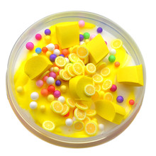 Слайм-игрушка HIINST для детей, цветная игрушка для снятия стресса с фруктами и кристаллами, 60 мл 2024 - купить недорого