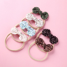 12 pcs/lot , Floral Knot nylon headband, Mini Knot Bow Baby Headbands, Baby Shower Gift Photo props 2024 - buy cheap