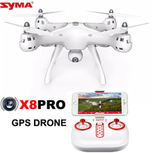SYMA-Dron X8PRO con GPS, WIFI, FPV, con cámara HD de 720P o Selfie en tiempo Real, 6 ejes de altitud, X8 PRO RC Quadcopter RTF 2024 - compra barato