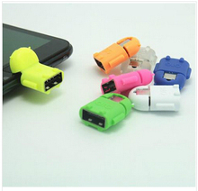 Микро USB к USB OTG адаптер для Samsung Galaxy S2 / S3 / S4 смартфон планшетный пк подключения на флэш мышь клавиатура Microusb 2024 - купить недорого